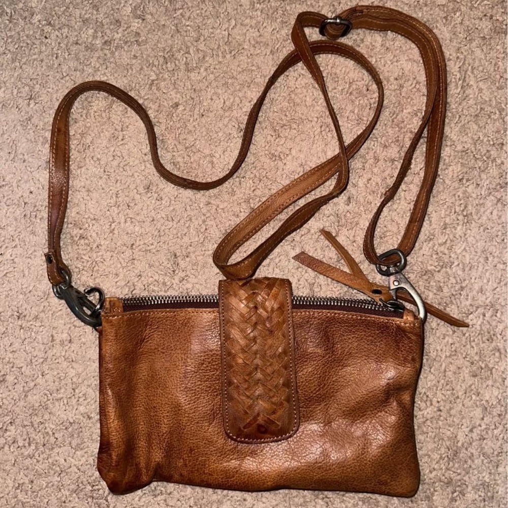 LATICO Malabar Leather Crossbody Bag